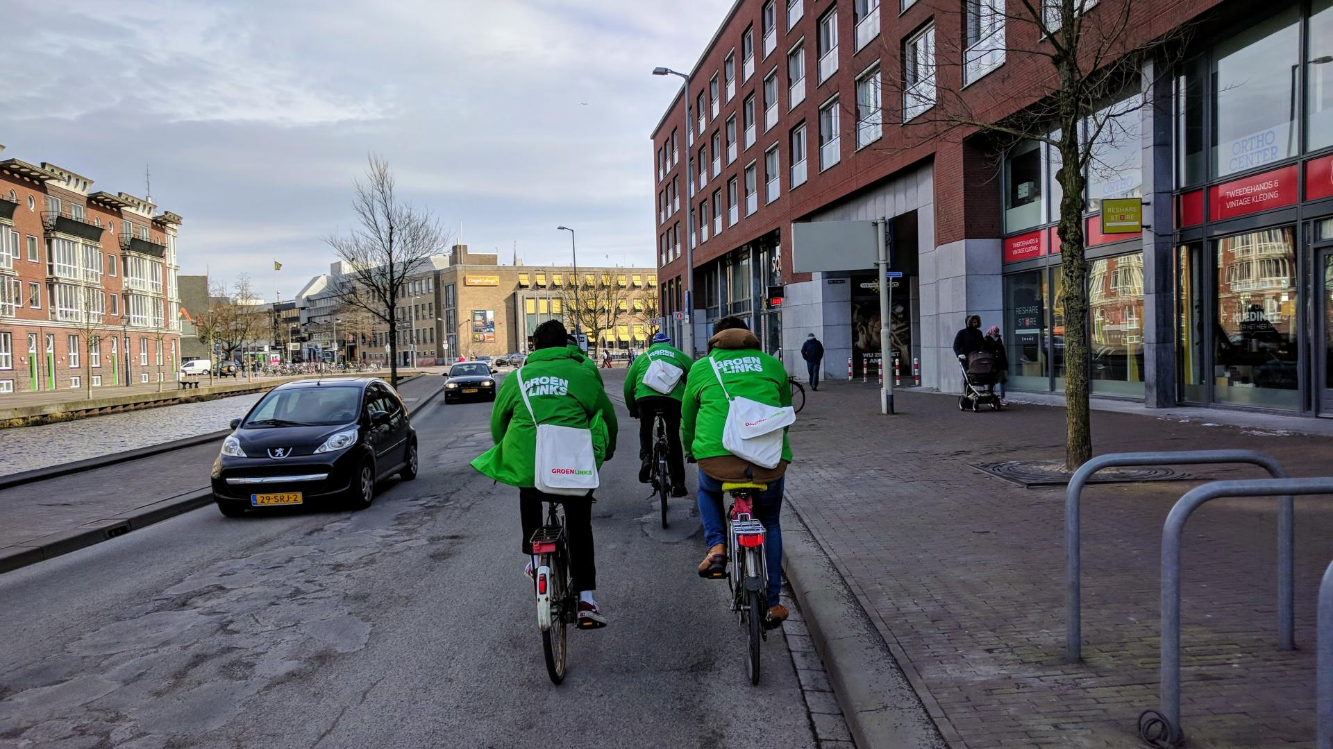 GroenLinks Verkeersveiligheid Fiets Auto Verkeer