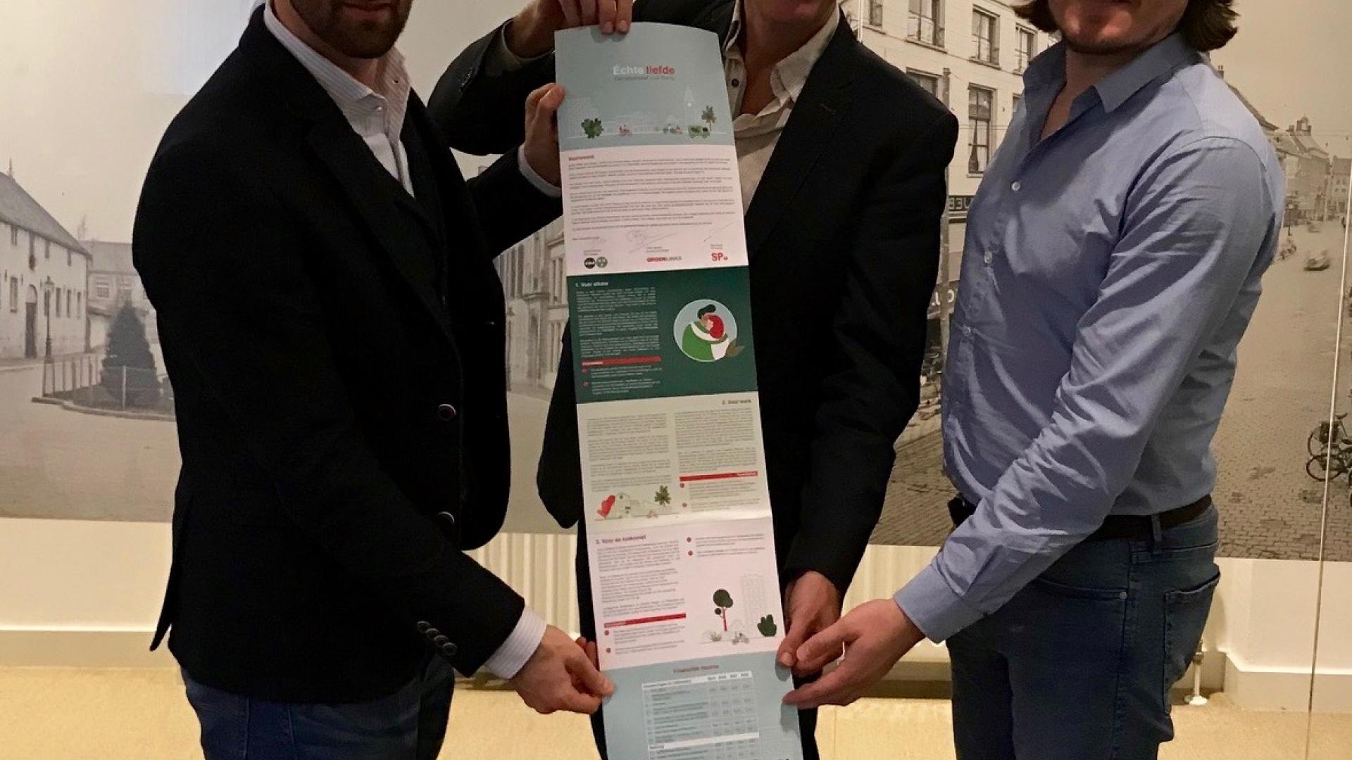 GroenLinks presenteert samen met CDA en SP Echte Liefde, een pakket verbetervoorstellen voor de Begroting 2019
