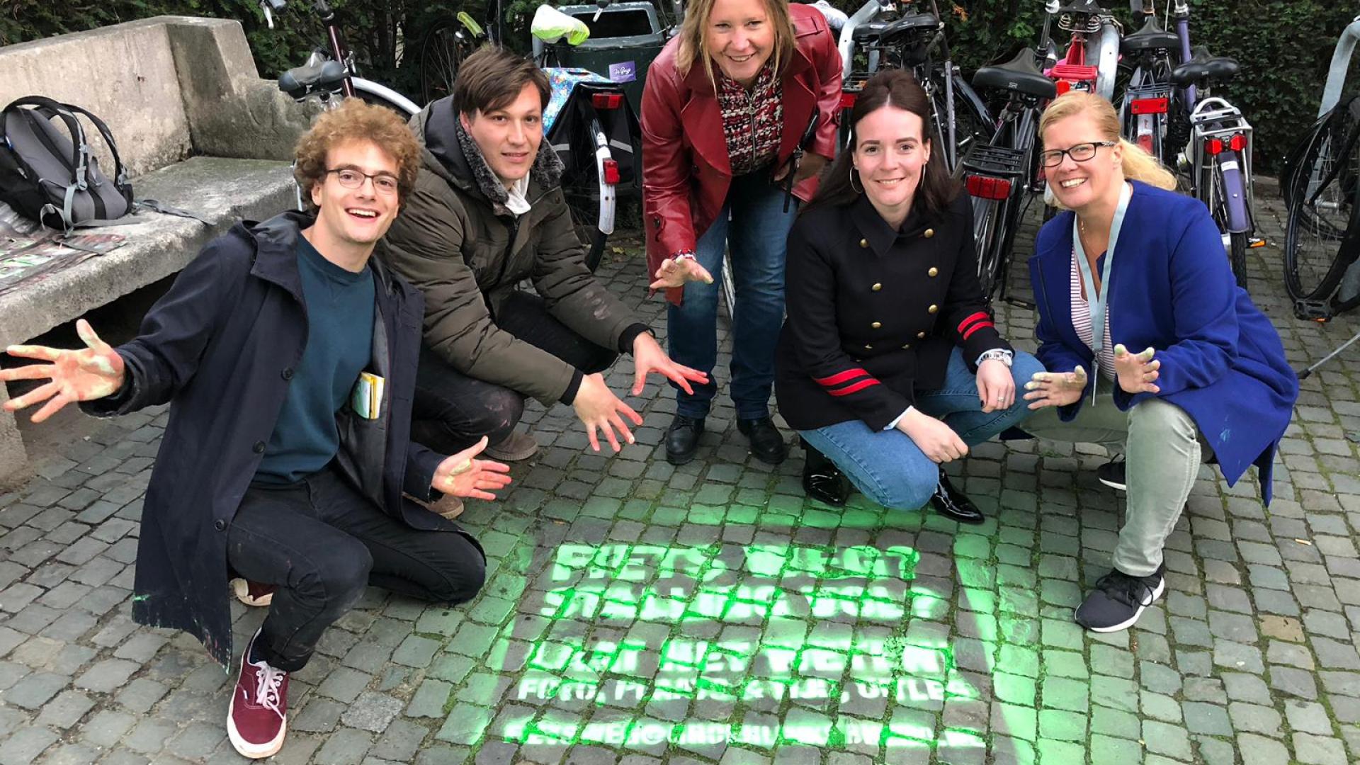 GroenLinks Breda stoepkrijtverbod medlpunt #fietsweg 