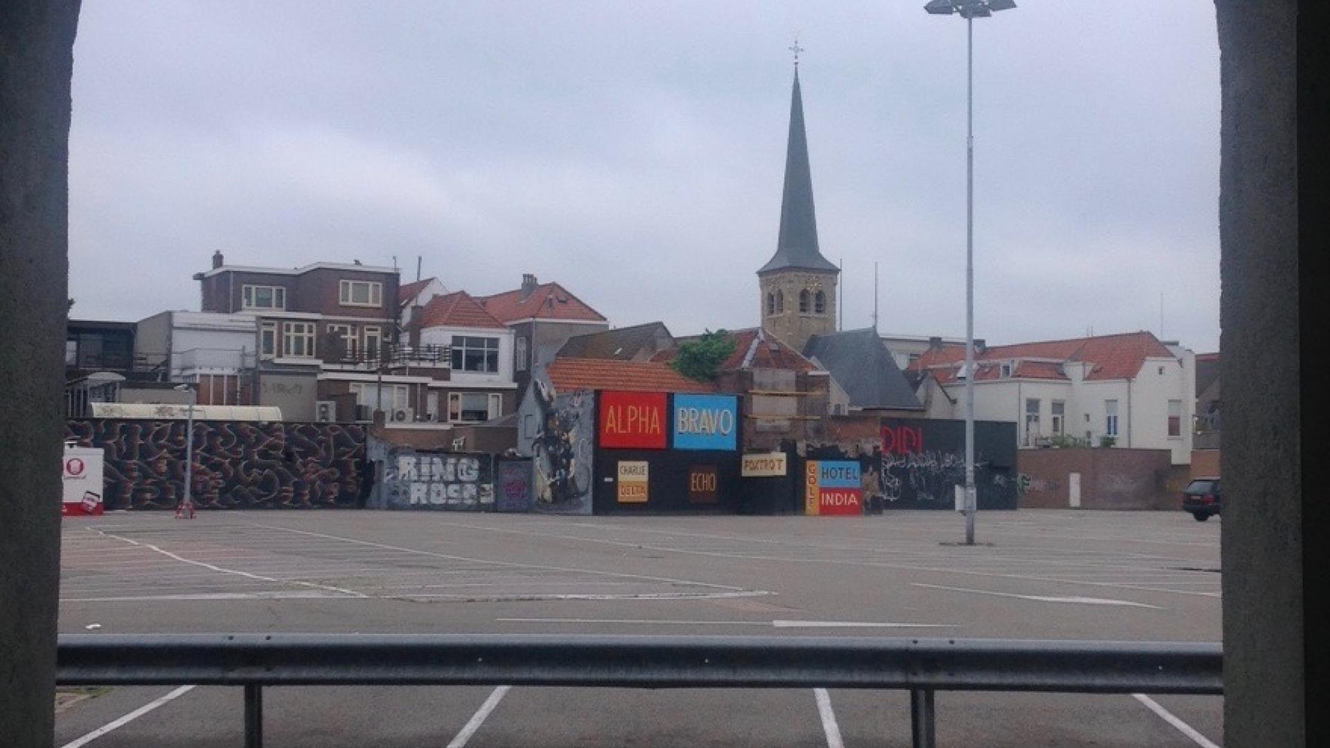foto Molsterrein binnenstad Breda (Achter de Lange Stallen)