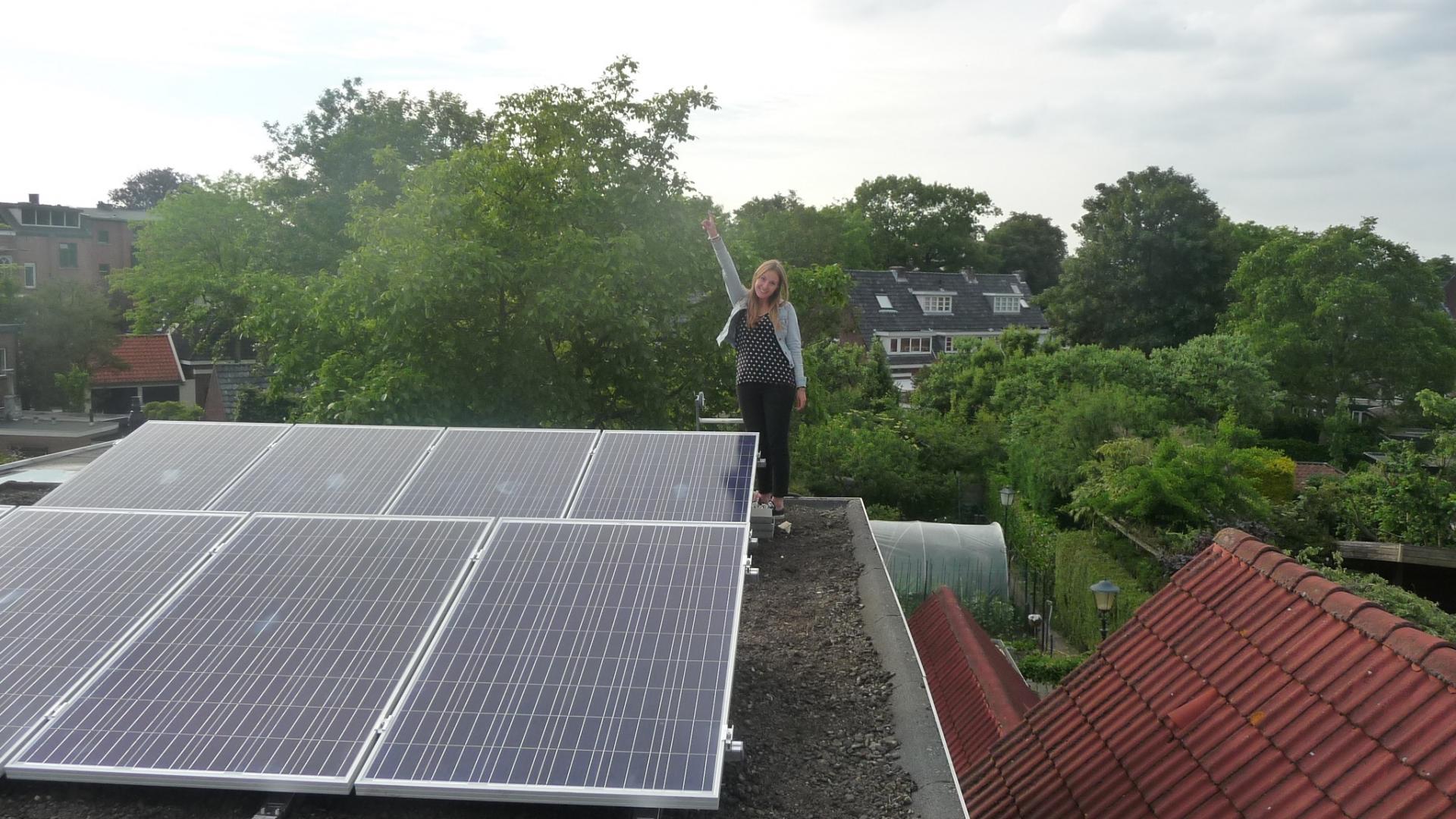 zonnepanelen op het dak